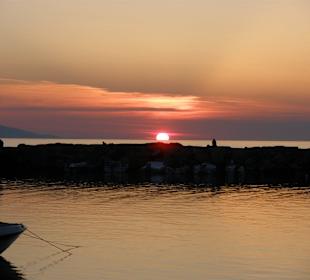 Wunderschöne Sonnenuntergänge garantiert