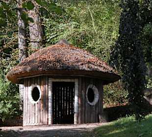 Pilzhäuschen im Park