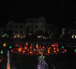 Der Springbrunnen vom Hafen Port el Kantaoui