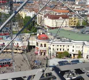 Ausblick vom Riesenrad