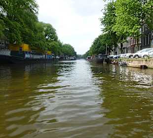 Auf den Grachten unterwegs