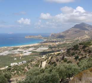 Blick auf Falassarna