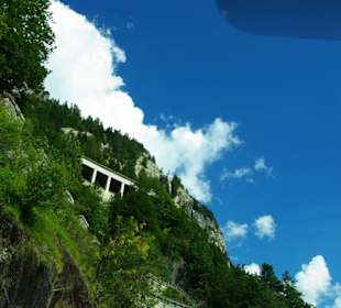 Da geht es nach oben