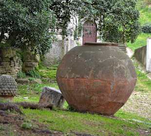 Dekoration beim Eingang