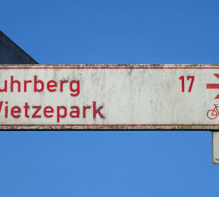 Wegweiser zum Wietzepark