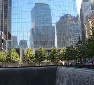 Beim 9/11 Memorial