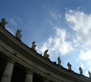 Particolare del colonnato