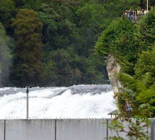 Am Rheinfall von Neuhausen bei Schaffhausen