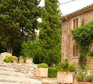 Wohnhaus an der Treppe