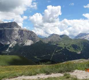 Widoki na Dolomity