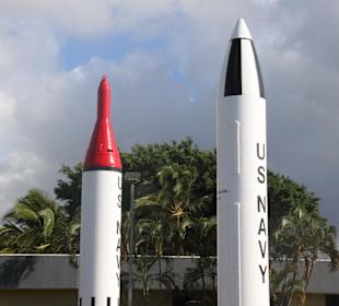 Raketen im Eingangsbereich