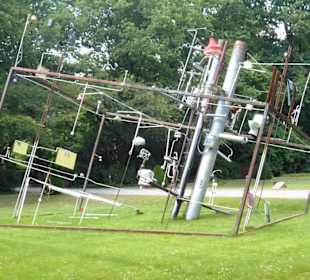 Kunstobjekt im Park Schloss Moyland