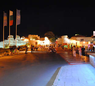 Alt Nessebar bei Nacht