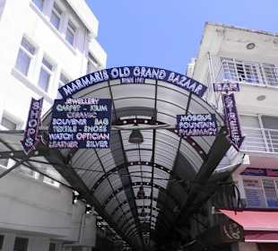 Haupteingang zum Marmaris Bazar