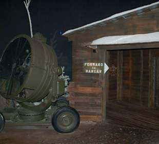 Nachgebauter Feldflugplatz