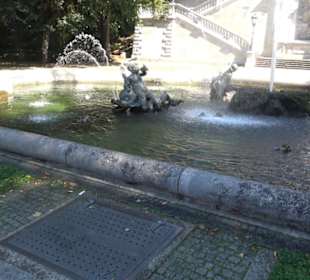Fontäne am Friedensengel