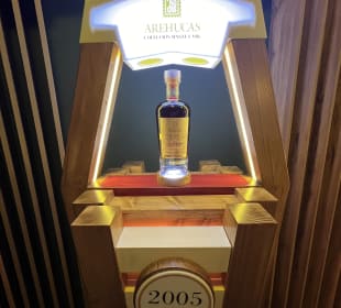 Ausstellung Rum-Flasche