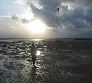 Ebbe vor der Insel