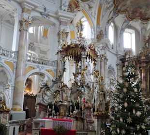 Impressionen aus der Basilika Vierzehnheiligen