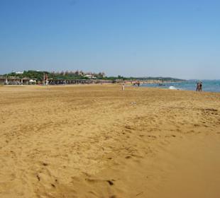 Rückblick zum Strand