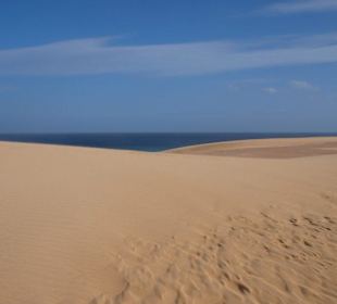 Wydmy w okolicach Corralejo