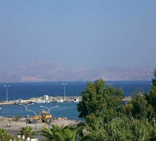 Blick auf den kleinen Hafen