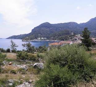 Schöne Aussicht vom Berg