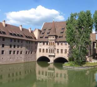 Unterwegs in der Altstadt von Nürnberg