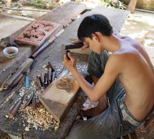 Handwerkerinsel bei Hoi An