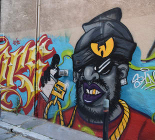 Künstler-Viertel Le Panier