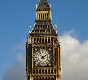 Big Ben im Sonnenschein