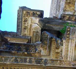 Aspendos An/Abfahrt Landschaft