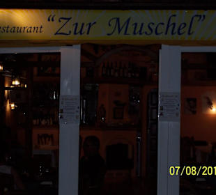 Eingangsbereich zur Muschel