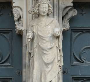 Blick zum Dom von Magdeburg