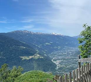 Ausblick ins Vinschgau