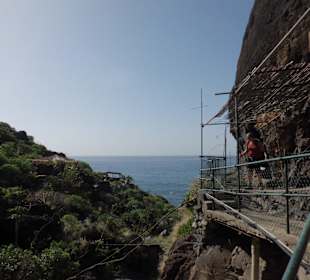 Abenteuerlicher Abstieg