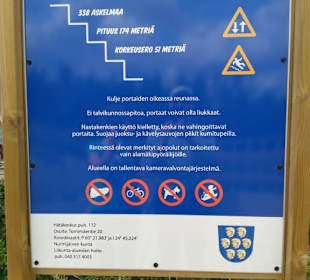 Erklärung der Treppe