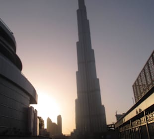 Sonnenuntergang Burj Khalifa