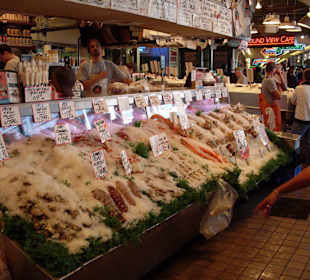 Der legendäre Fischstand