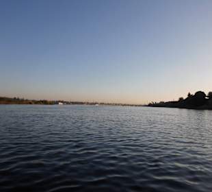 Sonnenuntergang Nilfahrt