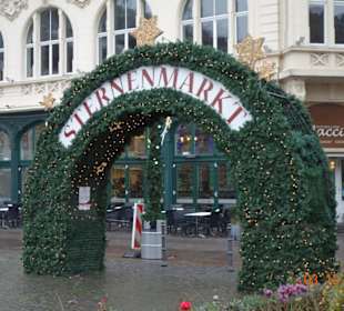 Eingang zum Sternenmarkt