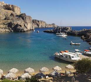 Strand in Lindos