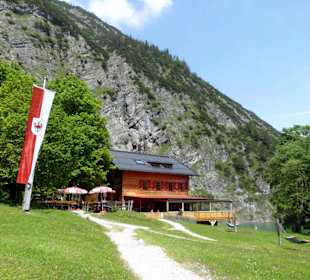 Raststation Wanderung Achensee/Bootsanleger am Ende