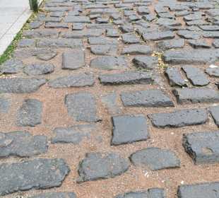 Beispiel einer früheren römische Straße