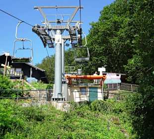 Bergstation des Sesselliftes Vianden