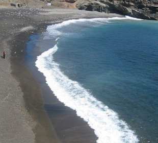 Der schwarze Strand von Ajuy