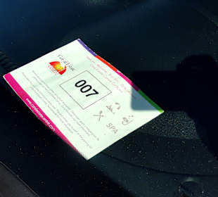 Parkgenehmigung für das Restaurant Karakter