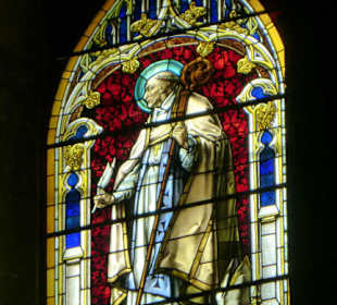 Bunte Fenster Kathed Santa Ana, Las Palmas