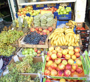 Frisches Obst und Gemüse Korfu Stadt