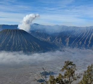 Sonnenaufgang Bromo Vulkan